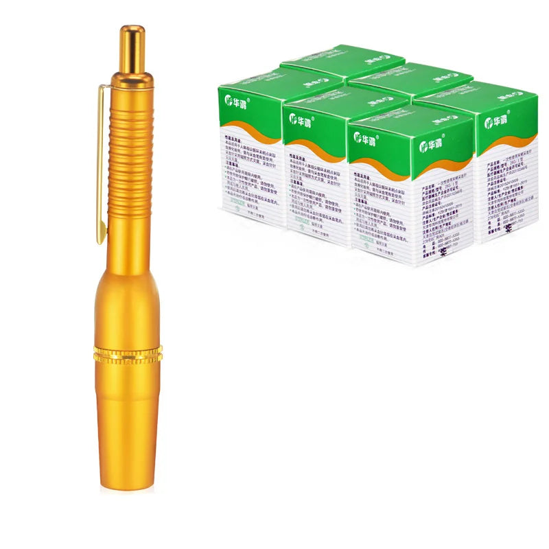Bloodletting pen puncture cupping discharge silt painless exsanguination multiple bloodletting needle one-time blood collection