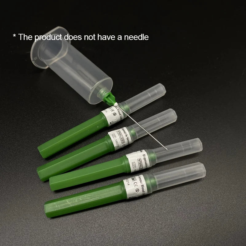 Disposable Vacuum Blood Collection Holder with Exchangeable Blood Draw Scalp Vein Set