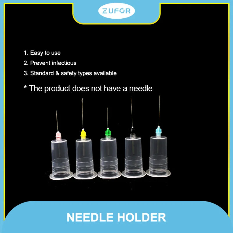 Disposable Vacuum Blood Collection Holder with Exchangeable Blood Draw Scalp Vein Set