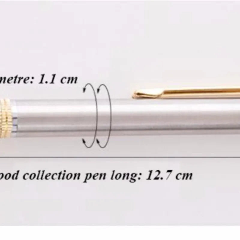 Chuck bloodletting stainless steel continuous point puncture tab collateral stasis blood leakage cupping blood collection pen