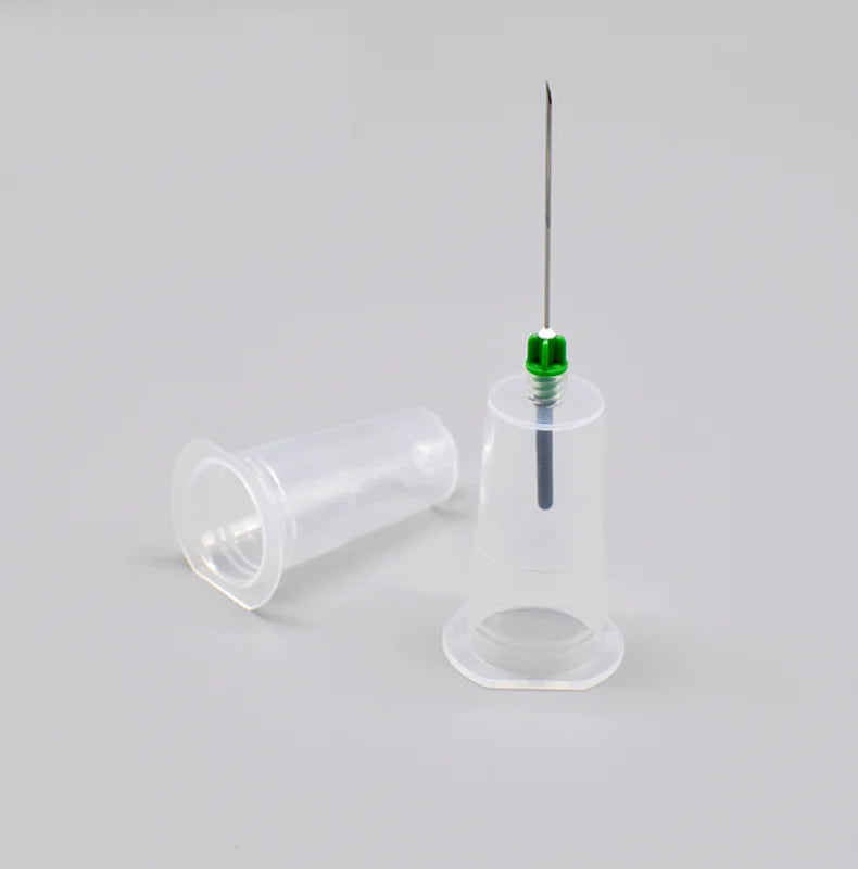 Disposable Vacuum Blood Collection Holder with Exchangeable Blood Draw Scalp Vein Set