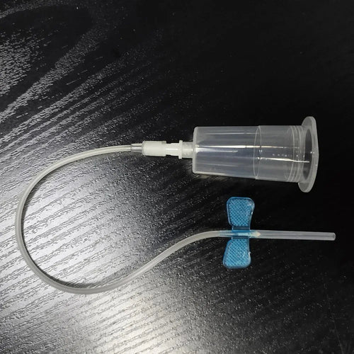 100Pcs Disposable Blood Holder with Exchangeable Needle Collection Needle Holder For Blood Collection Use Cat Dog Pet Care Room