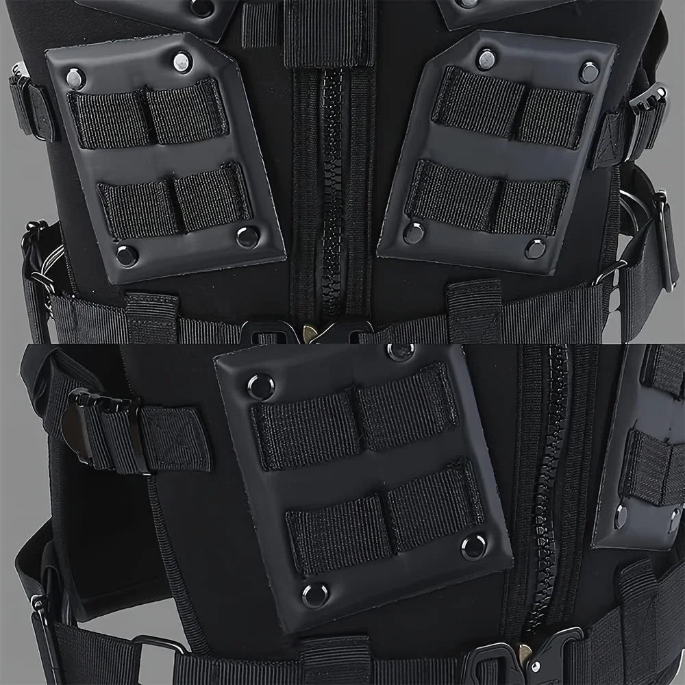 50 % off free delivery Tactical Vest for Men Vest Youth Adjustable Vest Fit Adult Cosplay Costumes Suitable for weights below 85 kg (187.39 lb)
