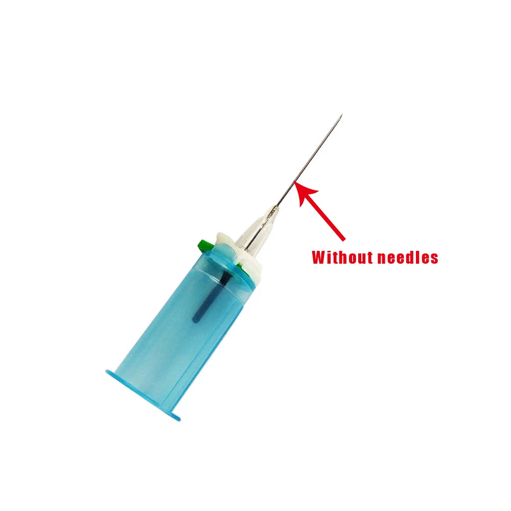 10pcs Disposable Vacuum Blood Collection Tube Needle Holder for Blood Collection Without Needle