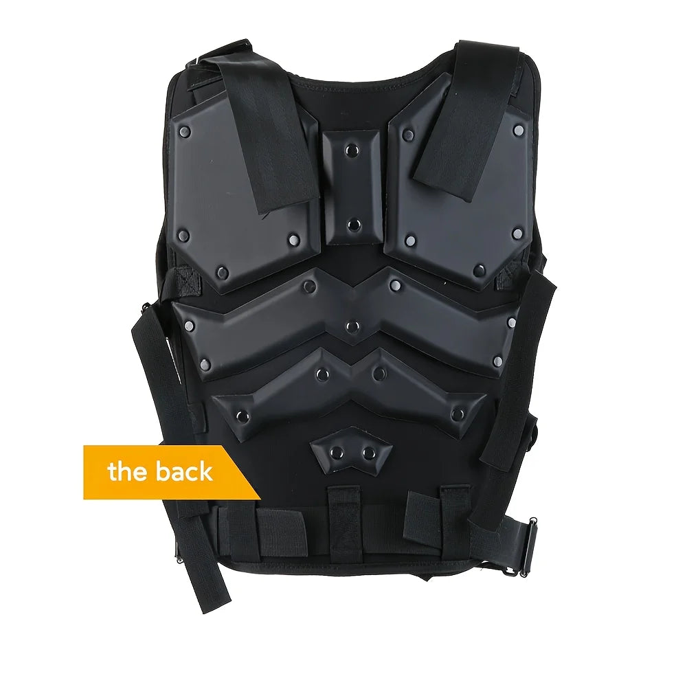 50 % off free delivery Tactical Vest for Men Vest Youth Adjustable Vest Fit Adult Cosplay Costumes Suitable for weights below 85 kg (187.39 lb)