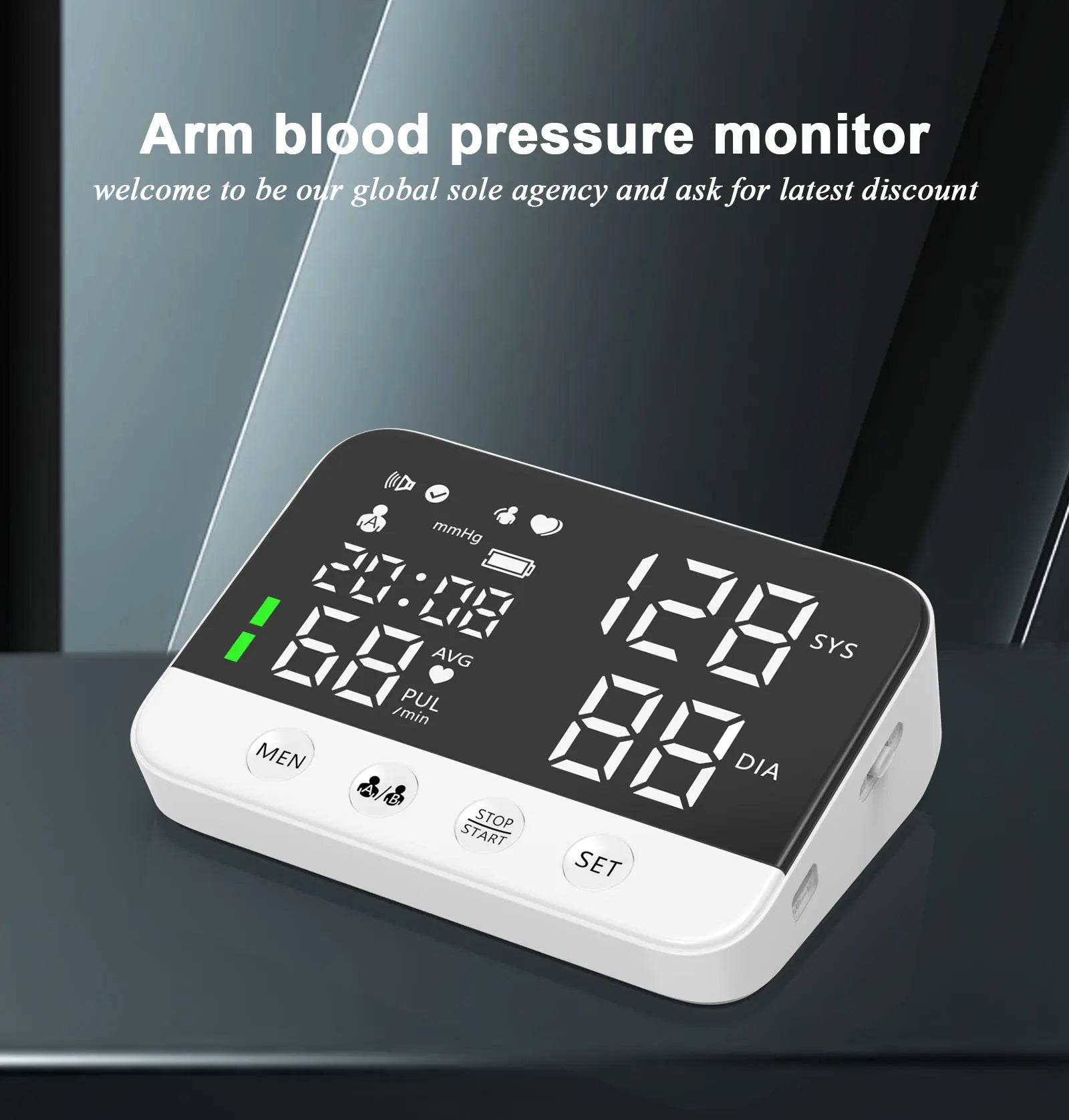 Medical BP Monitors Rechargeable Free shipping 5-8 business days