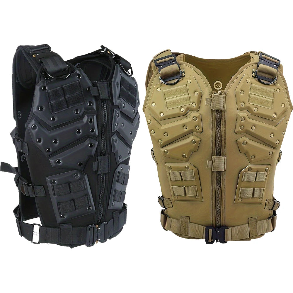 50 % off free delivery Tactical Vest for Men Vest Youth Adjustable Vest Fit Adult Cosplay Costumes Suitable for weights below 85 kg (187.39 lb)