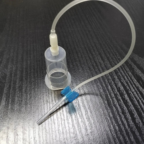 100Pcs Disposable Blood Holder with Exchangeable Needle Collection Needle Holder For Blood Collection Use Cat Dog Pet Care Room