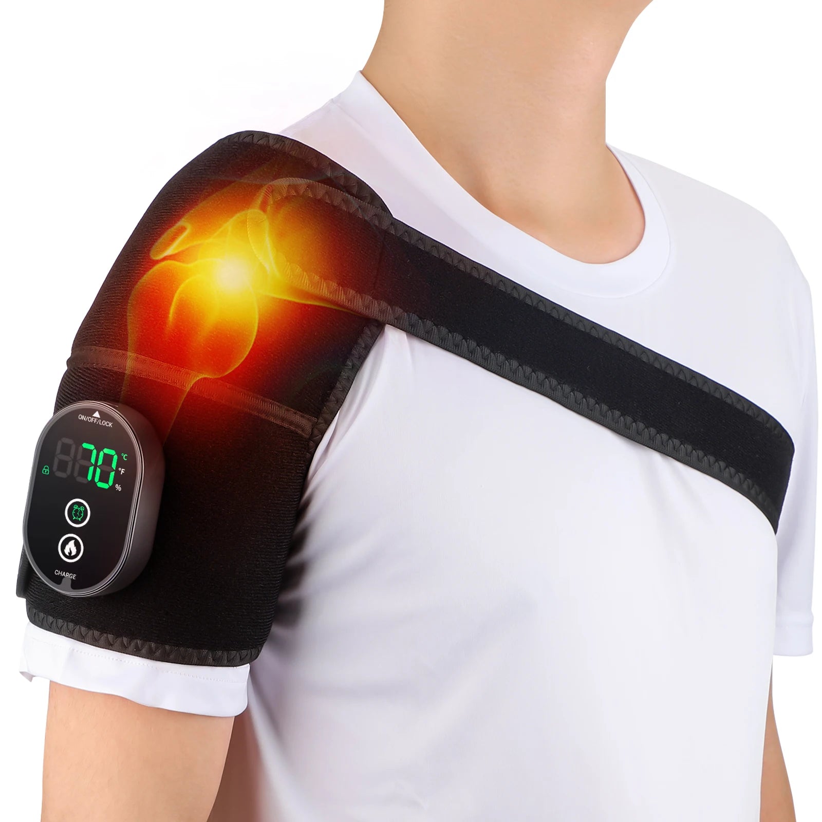 Electric Knee Heating Pad Thermal Therapy Heated Knee Brace Support for Arthritis Joint Pain Relief Elbow Leg Shoulder Warmer